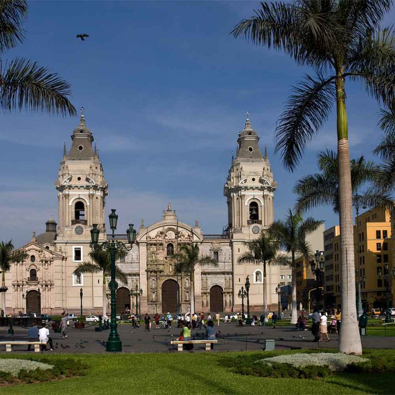 Catedral Lima Peru plaza